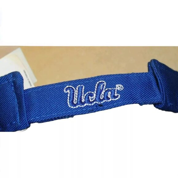 Ucla Bruins Bear Logo Mens Blue Visor Cap Hat Ncaa New Tags - Picture 3 of 3